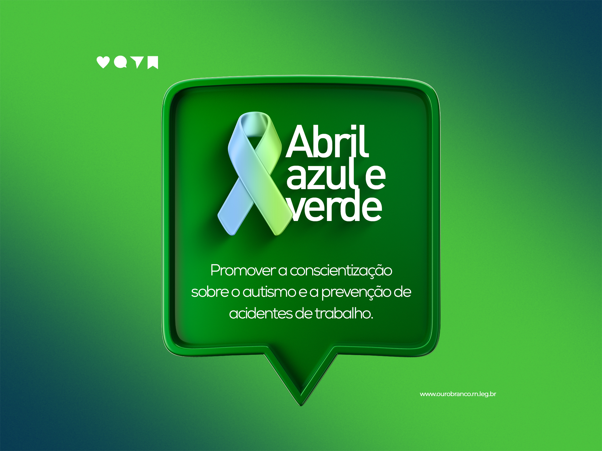 Abril Verde e Azul!